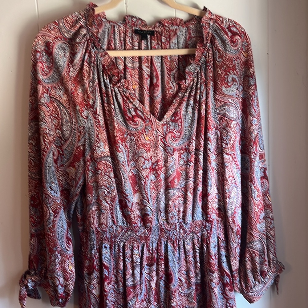 Talbot’s paisley dress size Medium
